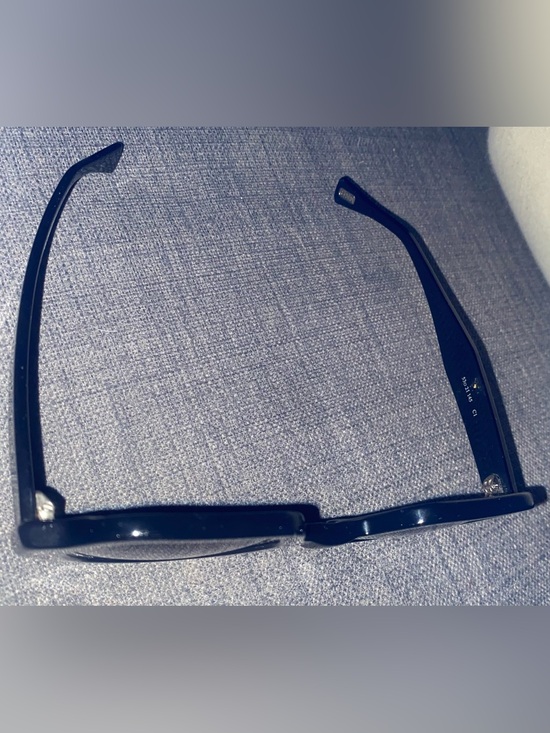 Women’s Black Octagon Frame Sunglasses main image 9